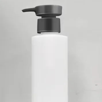 High Quality 250ml PE Empty Bottle with Black Pump