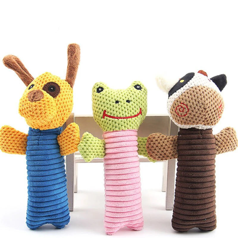 Hondenspeelgoed Plush Squeaky Pet Toys for Dogs Chew Squeak Puppy Big Dog Stuff Toy Pets Dog Chew Toys for Animals