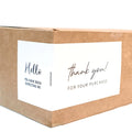 Wholesale Custom White Shipping Label Sticker 1C Printer Packaging Labels