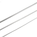 0.9mm 1.2mm 1.5mm Selling in Meter High Polished Snake Necklace Stainless Steel Round Snake Chain Meter
