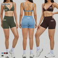 Custom Logo Plus Size Seamless Yoga Set Wholesale 2 Piece Activewear Private Label Gym Fitness Manufacturer