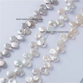 Natural Baroque Freshwater Pearl Necklace Bracelet Earrings and Buttons Beads for Jewelry Making-Irregular Loose Pearls