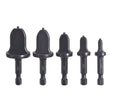 L-HT0203 5pcs Air Conditioner Conditioning Tube Expander Swaging Tool Drill Bit Pipe Flaring 1/4 3/8 1/2 5/8 3/4