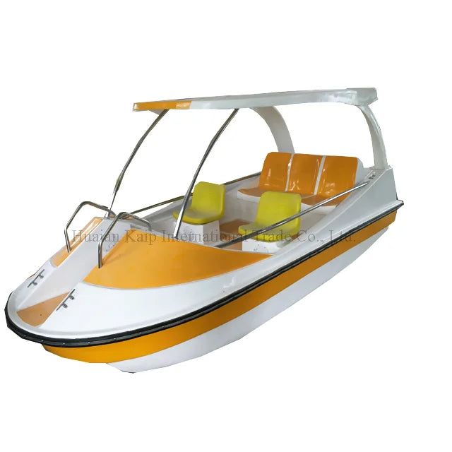 Fiberglass 5-person Electric Boat 1000USD ELECTRIC Boat From China
