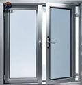 Modern Custom Swing-open Soundproof Aluminum Alloy Frame Living Room Horizontal-opening Tilt-and-turn Tempered Glass Window