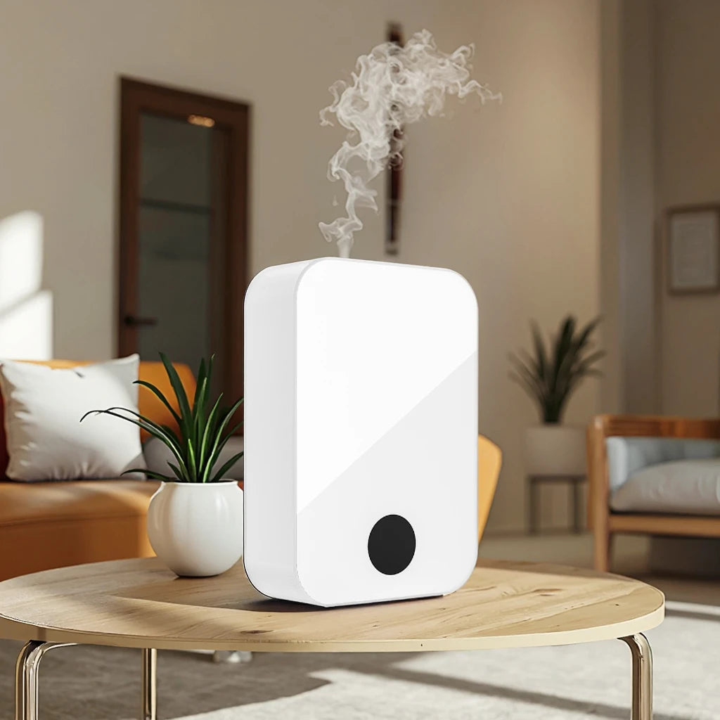ODM OEM Auto-Shut Touch Screen Plastic Oil Diffuser Waterless Wall-Mountable for Home/Hotels Electric APP Control French Outdoor