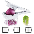 Kitchen Cutter Potato Salad Spializer Manual Food Dicer Cutter Onion Peeler Slicer