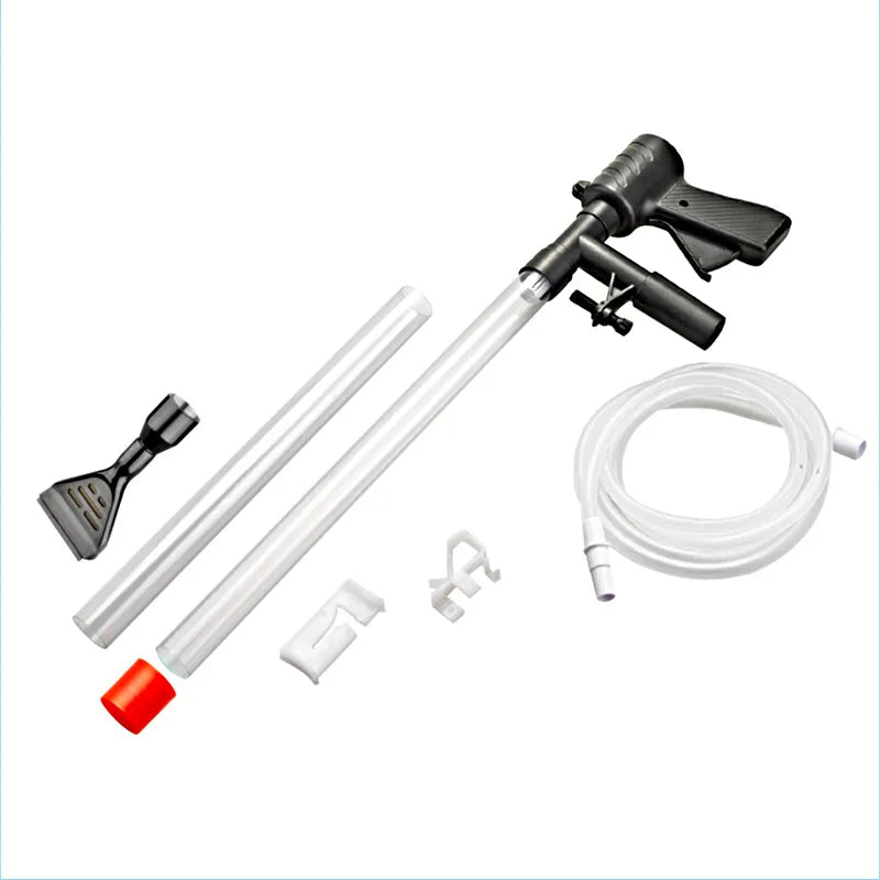 Aquarium Gravel Cleaner [2024 Edition] Vacuum Fish Tank Vacuum Cleaner Tools for Aquarium Water Changer