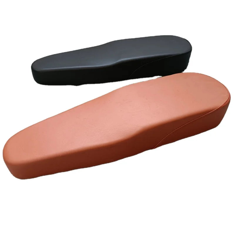 Long Black Brown Yellow Retro Ebike Two Seats Ebike Motorcycle Seat Electric Beach Bike Soft Saddle for Super 73 Rx S2 S1 Seat