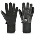 Popular Fashion Savior Waterproof Touchscreen Full Gloves Sports Horse Bike Riding Heated Leather Gloves for Equestrian