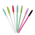 Silicone Mascara Wands Applicator Disposable Eyelash Brushes Comb Beauty Makeup Brush for Women Eyelash Extension Tools
