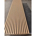 21mm Acoustic Wood Wall Panel Interior Veneer for Soundproof Walls WPC Acoustical Panels for Hotel 2400 x 600