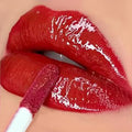 Custom Logo Fruit Flavors Cosmetics Makeup Organic Vegan Natural Glossy Lip Gloss Vendor