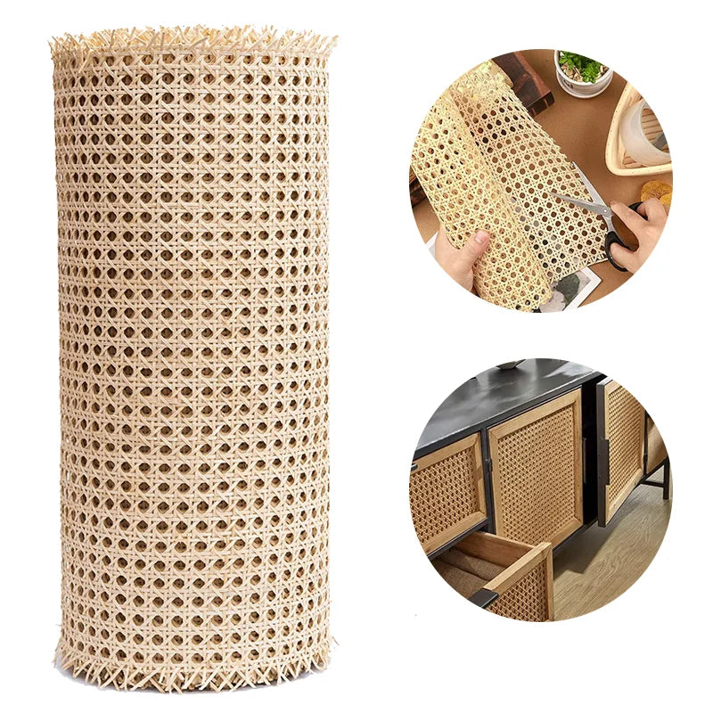 Factory Price Fast Delivery Natural Synthetic Rattan Weave Webbing Rolls
