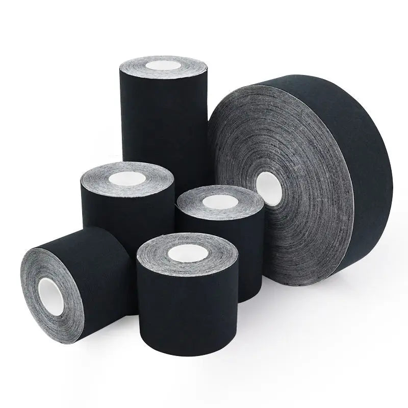 5cm*32m Nylon Kinesiology SportsTape Black Color Muscle Tape Physiotherapy KT Tape