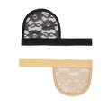 For AliLeader Adjustable Hook-loop Ponytail Bases Black/Beige Lace Hair Net for Making Human Hair Extensions Hair Extension Tool