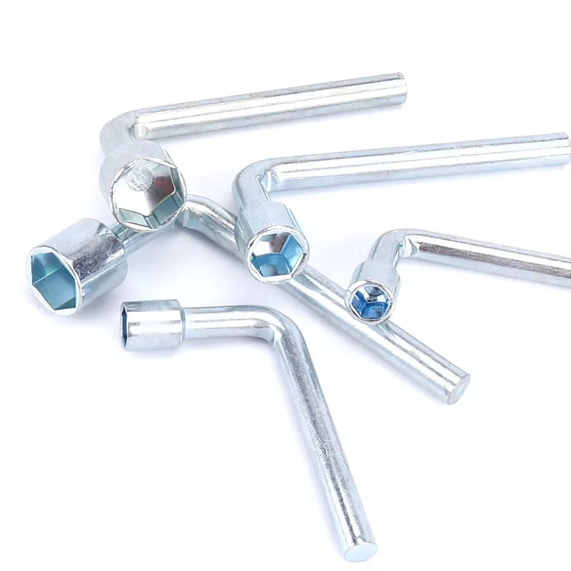 Socket Wrench Mechanical Supporting Universal Hardware L-pipe Type Socket Automobile Hardware Tool Socket Wrench