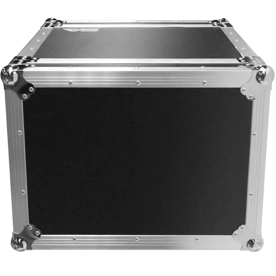 Heavy Duty 8 Space ATA Rack Case  8U PA DJ Amplifier Flight Road Case