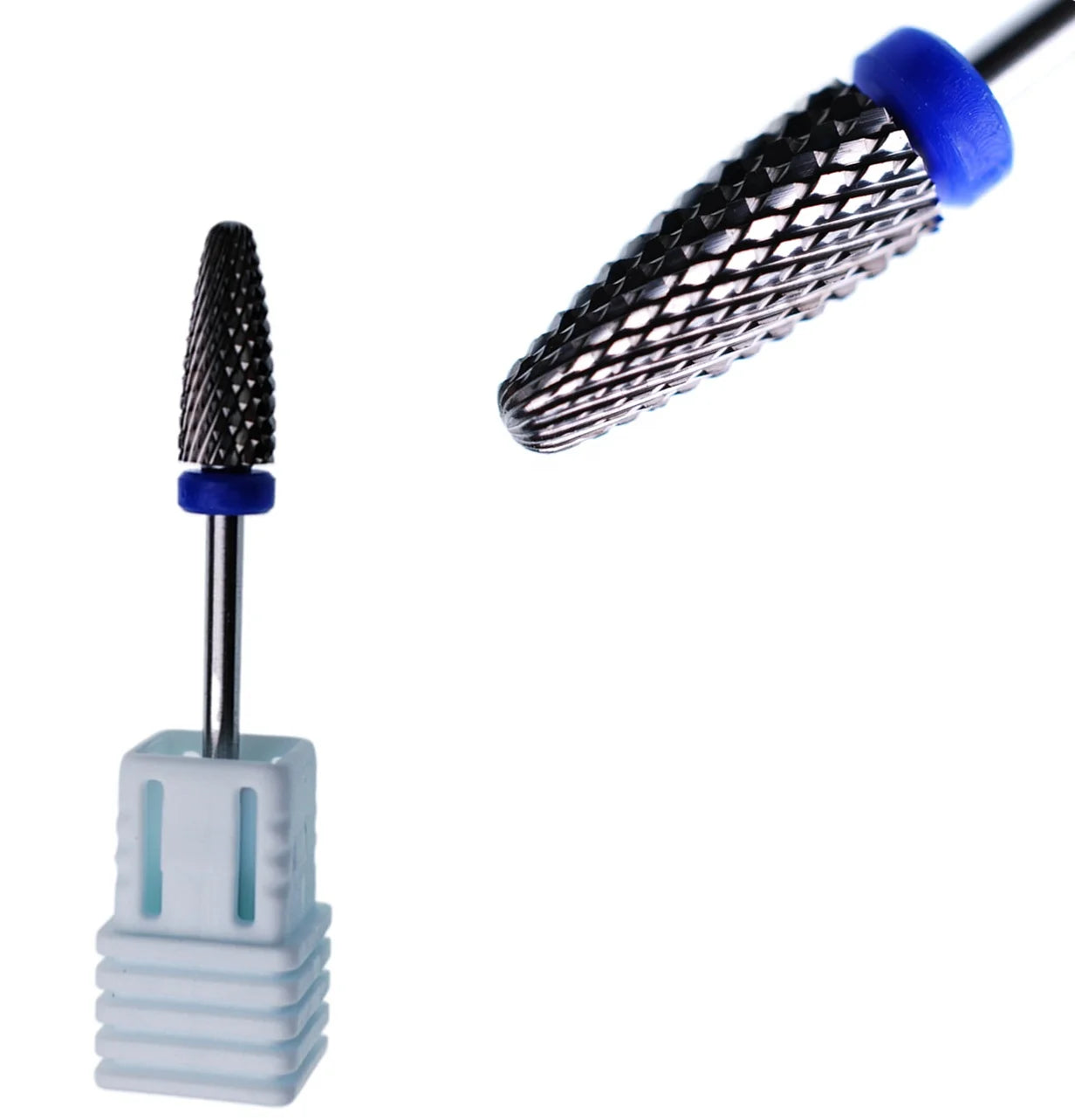 Professional 5 in 1 Tungsten Carbide Nail Drill Bit Plastic Box Package Use for Nail Beauty