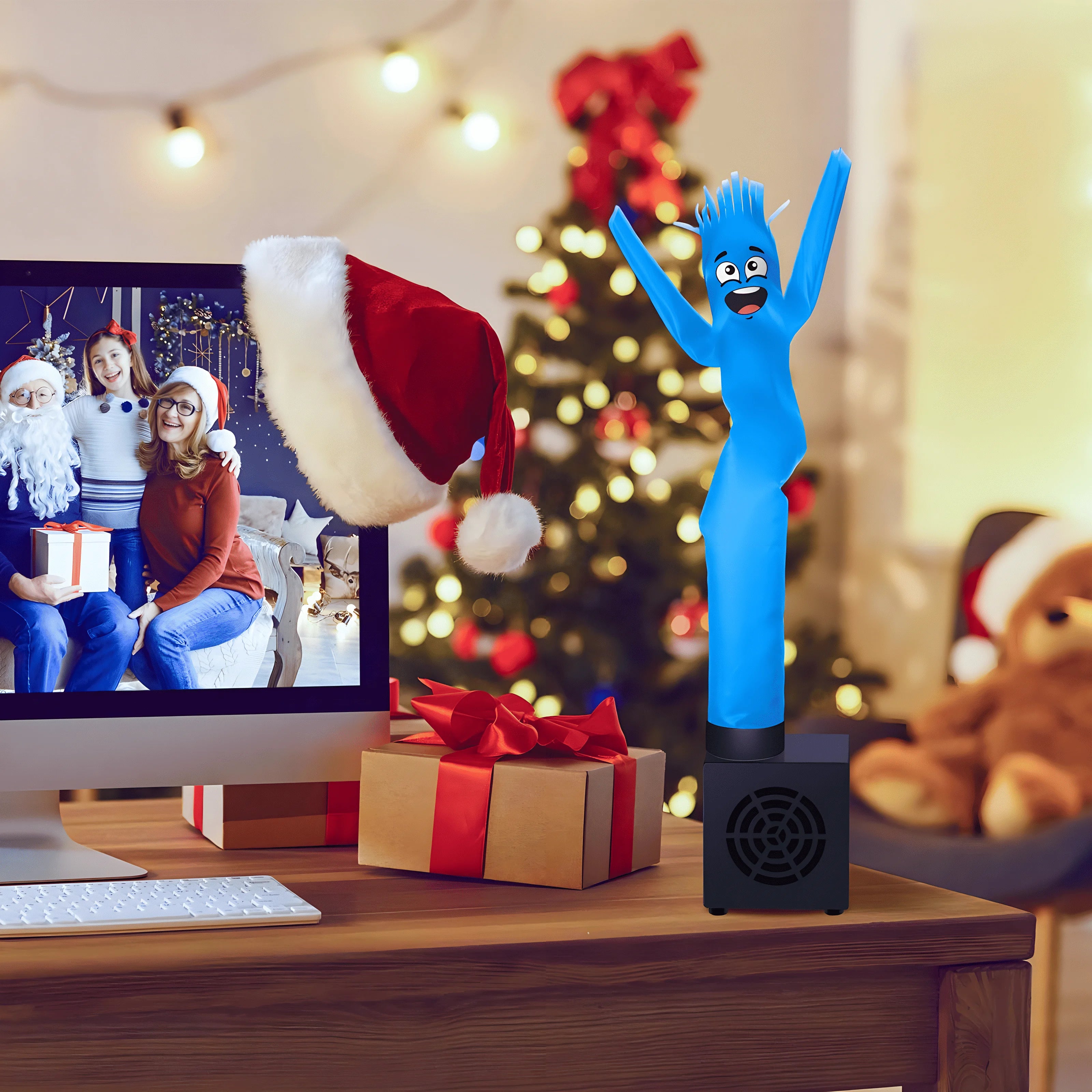 Air Inflatable Tube Guy Puppet Dancing Man Inflatable Toys Mini Inflatable Dancing Star Table Decorations