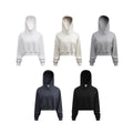 2026 Retro Sporty Crop Top Hoodie For Women High-Quality Manufacturer