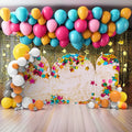 Hot Sales Customized Size Round Arch Aluminum Event Backdrop Stand Easy Assembly Dye Sublimation Printing for Party Decoration