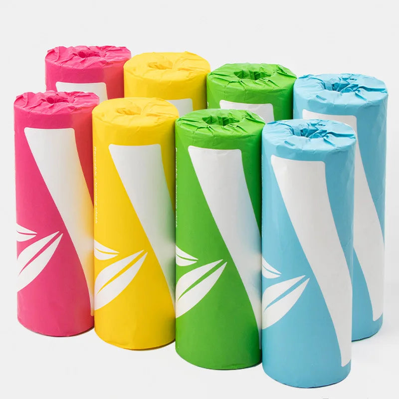 Luxury Microfiber Bamboo Kitchen Roll Reusable Household Cleaning Cloth