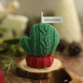 Multi Color Christmas Woolen Gloves Red Green Candles Aromatic Aromatherapy Soy Wax Scented Candle