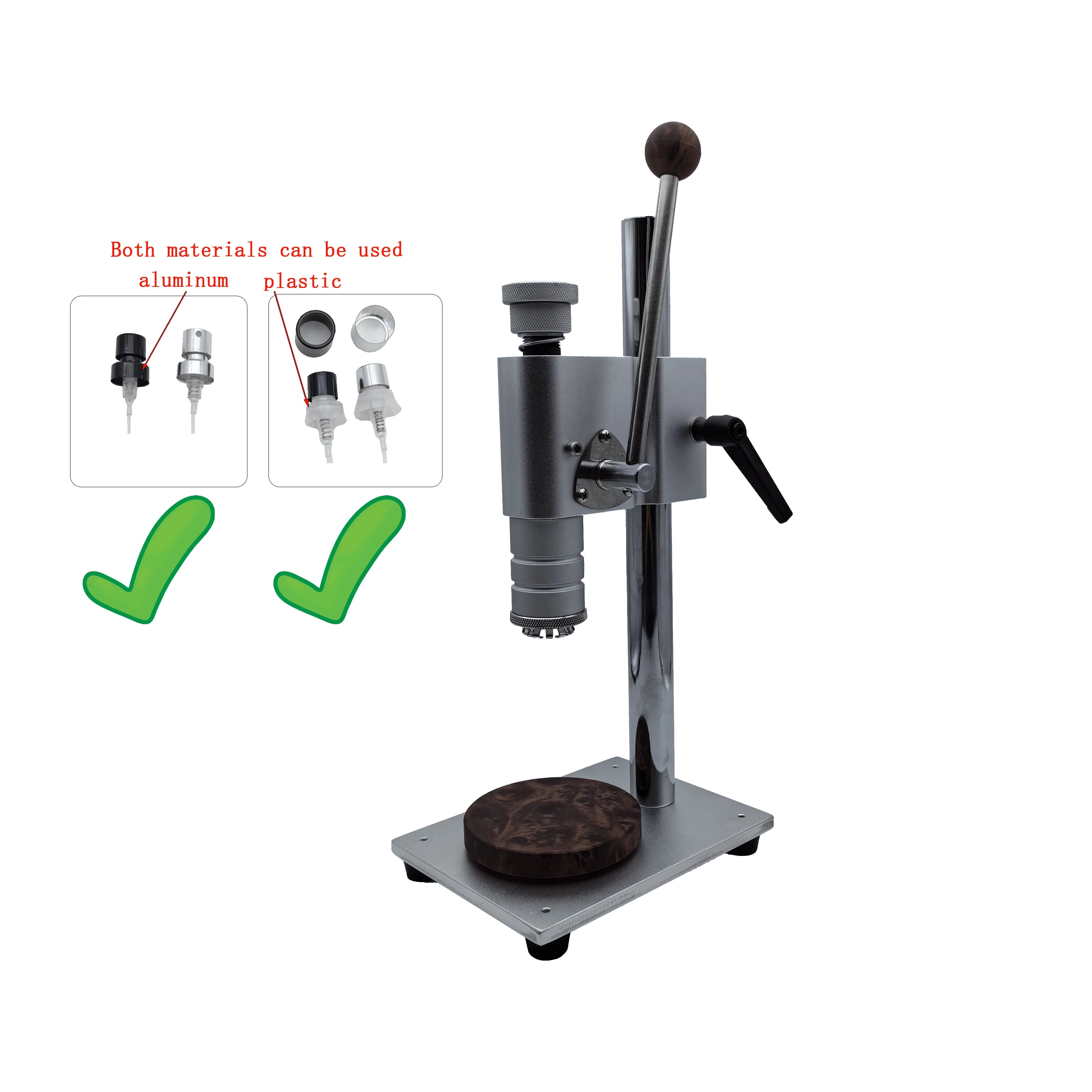13MM15MM Perfume Bottle Capper MachineManual Desktop Crimping & Capping Machine for Perfume Bottlesperfume  Bottle Crimper