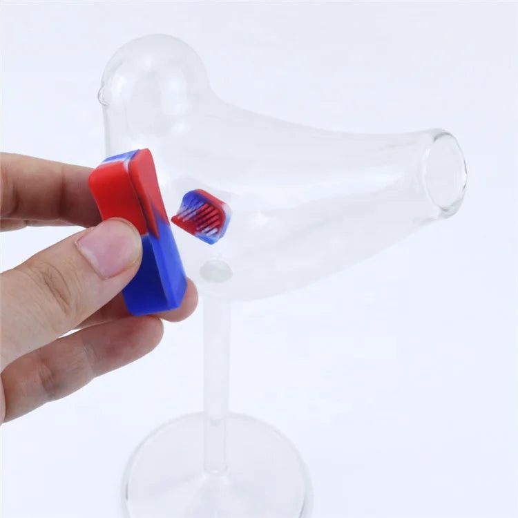 Silicone Kitchen Cleaning Brush Kitchen Sink Squeegee Magnetic Window Glass Water Bottle Cleaner