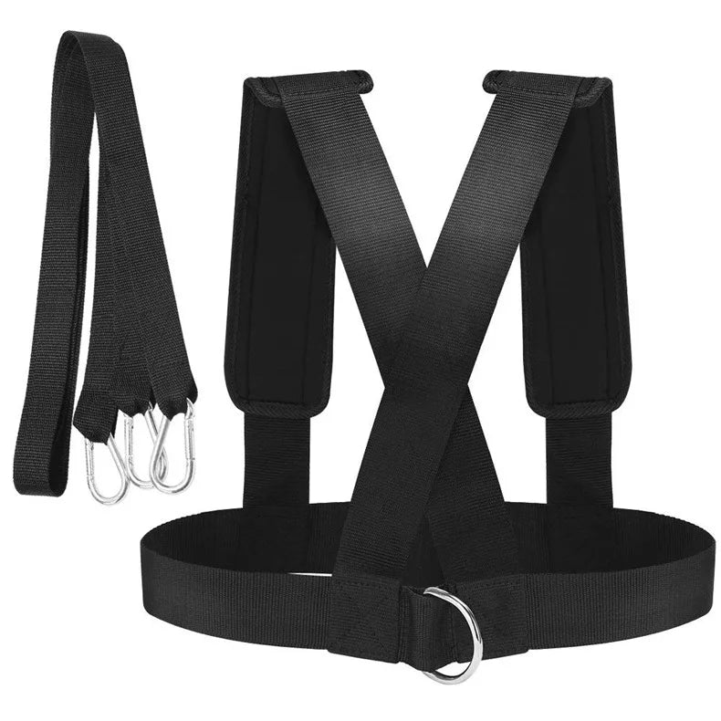 Fitness Resistance Strength Training Power Speed Sprint Sled Power Resistor Belt Harness MegaBDM