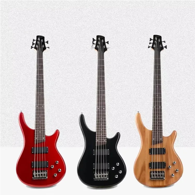 Smiger Instrumento Pasivo Tamano Completo Bajo Electrico Guitarra 5 Cuerdas