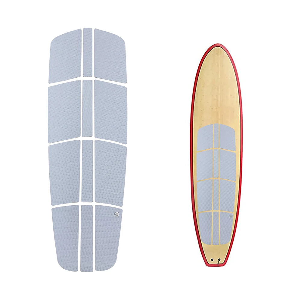 Custom Surfboard Traction Pad EVA Deck SUP Board Grip Pads Longboard DIY Anti-slip Pads for Surfing