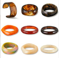 Fashion Irregular Pattern Acrylic Resin Bracelet Chunky Bangles for Women Girl Geometric Charm Bracelet