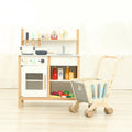 Hot Sell Wholesale Wooden Pretend Play Cooking Toys Enfants Role Play Wooden Big Size Deluxe Kitchen Toys
