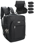 Relavel Large Capacity Makeup Artist Bags Professional Cosmetic Case Travel Makeup Organizer Backpack for Artists