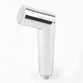 Muslim Silver ABS Plastic High Pressure Spray Hand Shattaf Toilet Bidet Sprayer Set for Bathroom Portable Toilet Bidet Sprayer