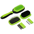 Inventory Clearance Dematting Deshedding Pet Grooming Hair Brush Set 5-in-1 Pet Grooming Kit MegaBDM