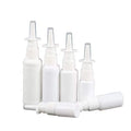 Hot Wholesale Stock of White Transparent Round PET Plastic Pump Nose Spray Bottles for Medicine in 100ml Size