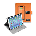 2024 Smart Fingerprint Lock Folder A5 Tablet Stand Holder With Wireless and Wired Charge Power Bank File Folder Leather Supplier