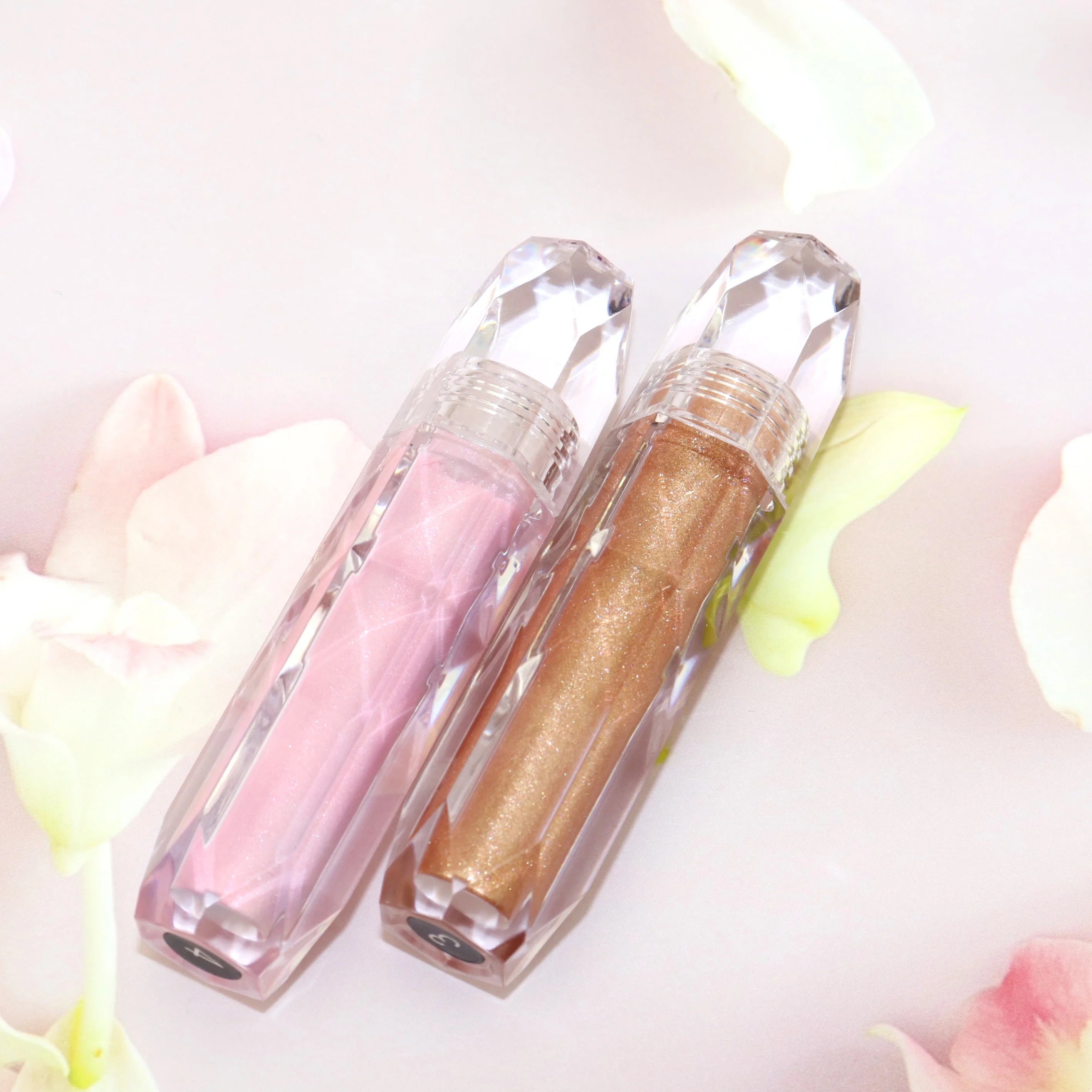 Custom Brand Mineral Shimmer Eyeshadow No Logo Small Size Waterproof Liquid Glitter Metallic Makeup for Light Dark Private Label