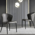 Modern Vintage Home Dining Chair Cheap Leather Furniture for Kitchen Hotel and Villa