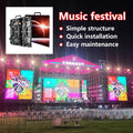 Indoor Indonesia Led Videotron P3.9 Led Controller Led Screen Full Color Die-cast Aluminum King Visionled 5 Years P2.9 2.9mm SDK