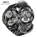 Ideal Knight 6806 Odm Hollow Skeleton Luxury High Quality Fashion Sports  Luminous Tourbillon Mechanical  Wrist Watches Men