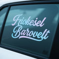 Window Logo Stickers Custom Bumper Stickers Easy Peel off Waterproof Decoration Car Lettering Transfer Sticker