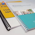 Customized Colorful Spiral Custom Size Luxury Catalogue Agenda Planner Journal Notebooks Perfect Binding Offset Paper Cardboard