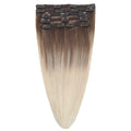 Clip in Human Hair Extension in Dubai Free Sample Silk Straight Hair