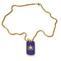 Custom Gold Plated Mini Keyring Tags Accessory Embossed logo Charms Bracelet Metal hang Pendant with Clasp