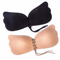 Fashion Free Sticky Push-Up Strapless Invisible Silicone Bra Breathable Eco-Friendly Lightweight Wedding/Party/Dating Bra