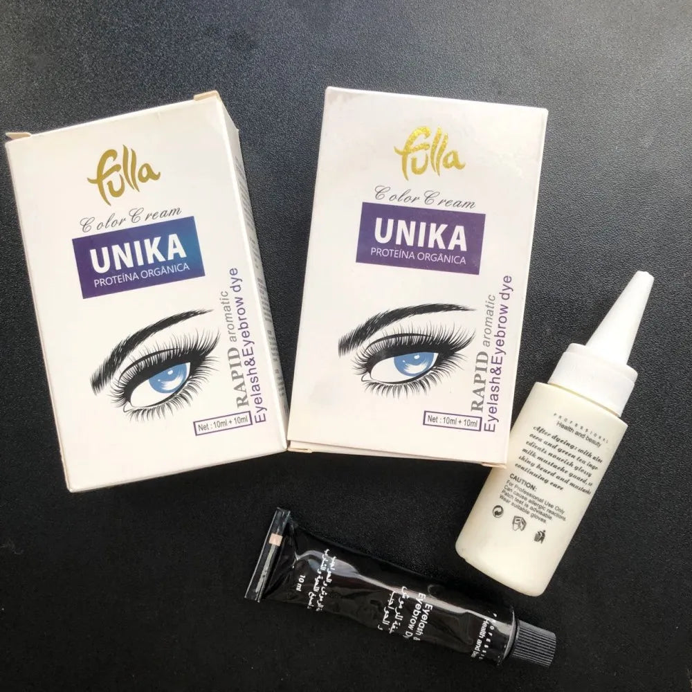 Best Waterproof Long-lasting Henna-free Eyebrow Tint Hybrid Lash Lift Tint Kit Liquid Brow Stain Kit Private Label